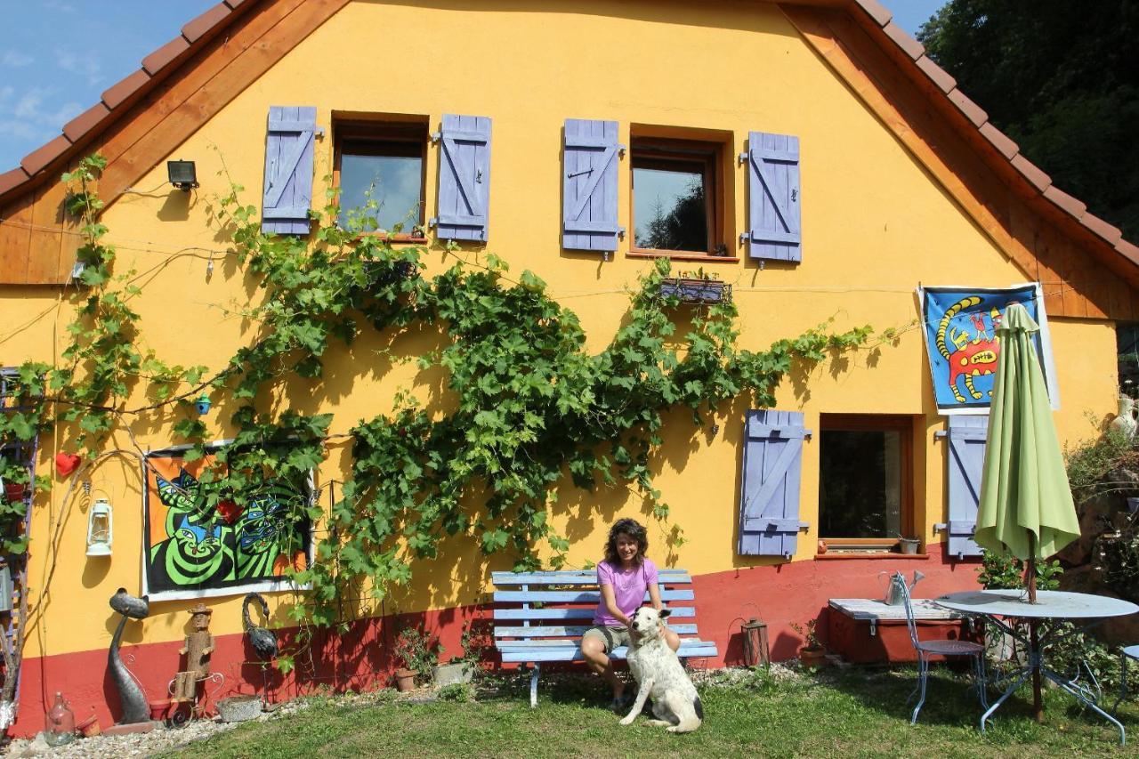 Отель Abri De Jardin Amenage, Chambre Camping Glamour Lalaye Экстерьер фото