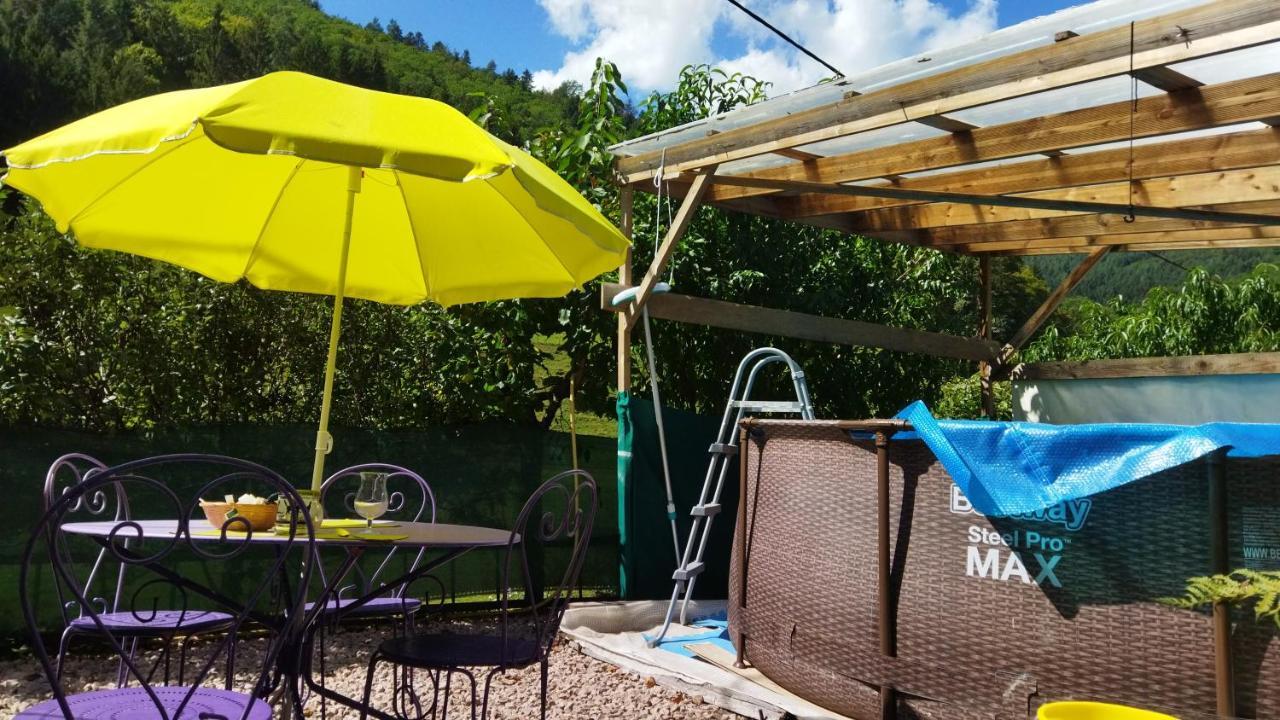 Отель Abri De Jardin Amenage, Chambre Camping Glamour Lalaye Экстерьер фото